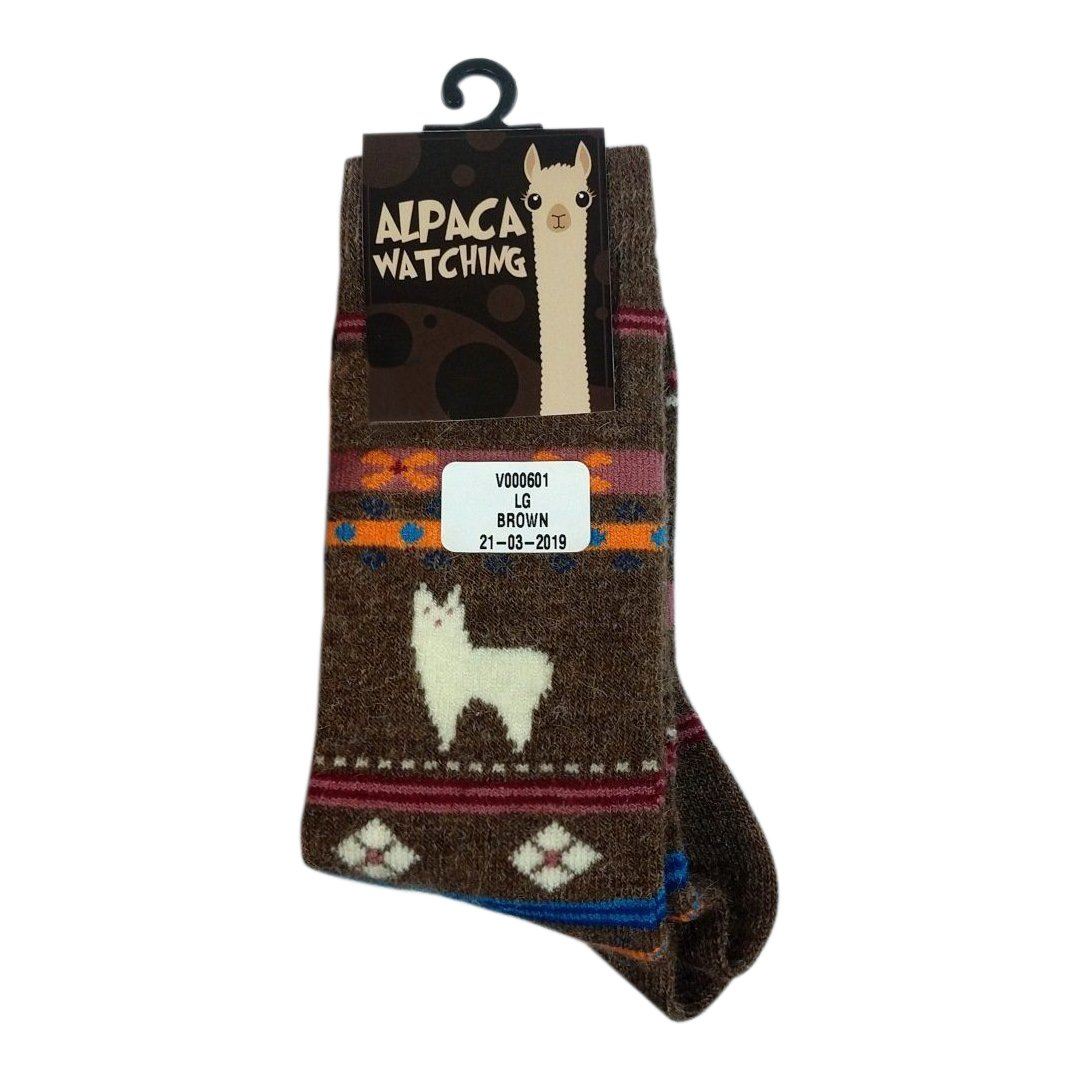 Alpaca Watching Socks-My Store (Collab)
